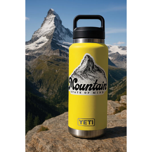 Mountain State of Mind Sticker