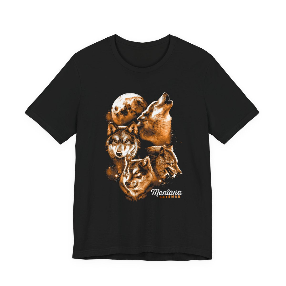 Bozeman Wolves Moonrise