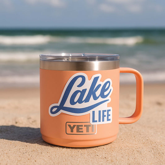 Lake Life Sticker