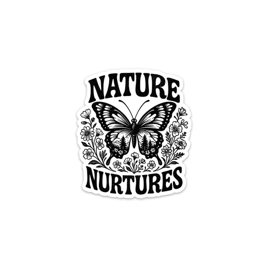 Nature Nurtures Sticker