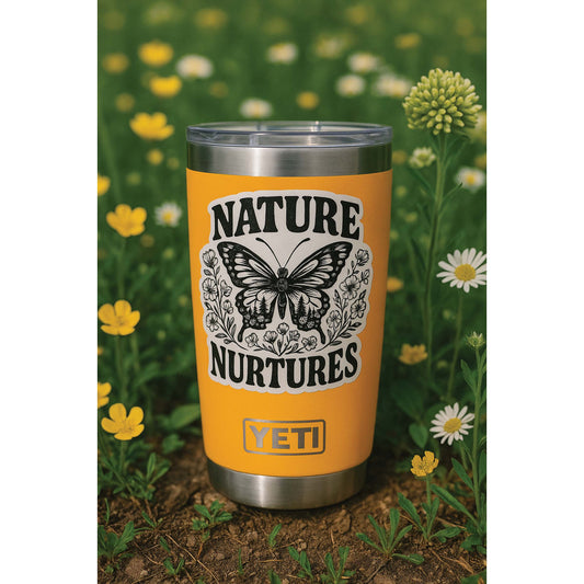 Nature Nurtures Sticker