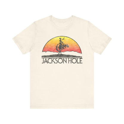 Jackson Hole Vintage Sunset