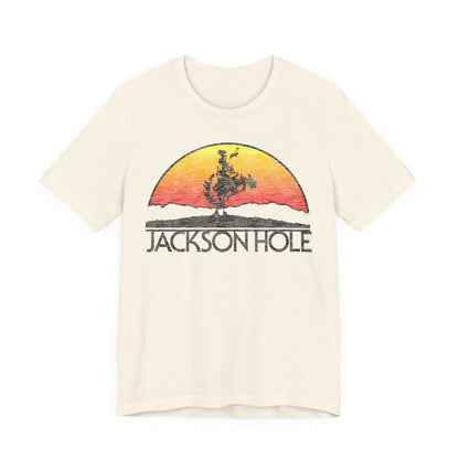 Jackson Hole Vintage Sunset