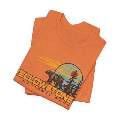 Yellowstone Grizzly Sunset