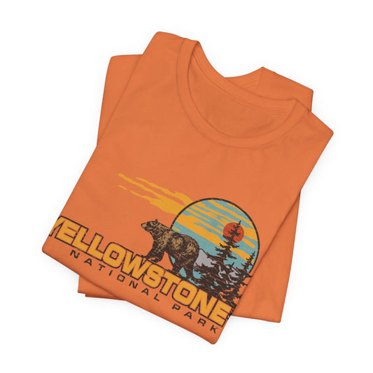 Yellowstone Grizzly Sunset