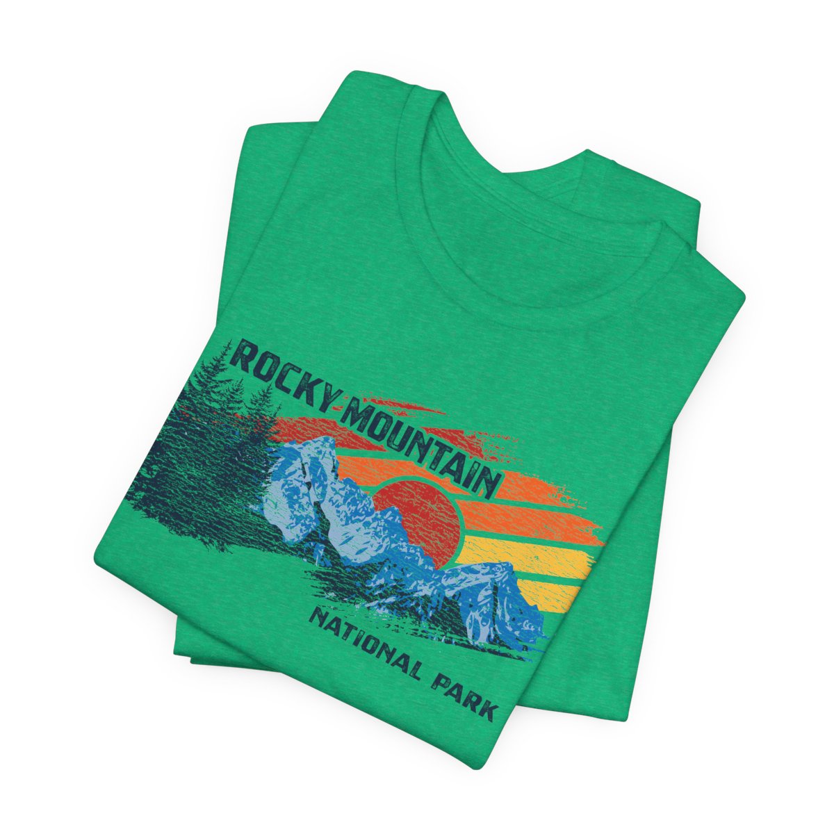 Rocky Mountain Sunset Peaks